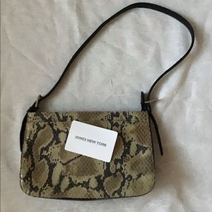 Johns New York Reptile Print Purse